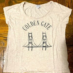Old Navy SF Graphic Women's Top